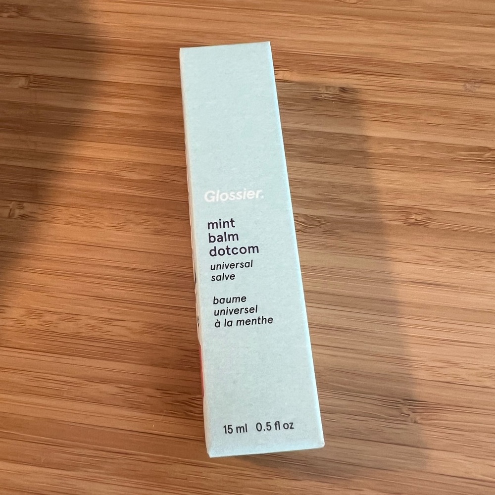 Glossier mint balm Dotcom